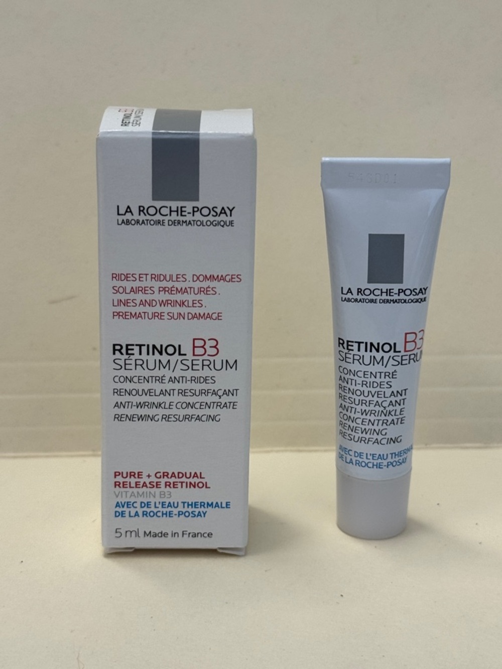 LA ROCHE-POSAY Retinol B3 Serum Travel Size 0.5oz NIP
New in package